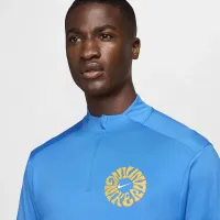 Nike Element Run Energy мужские Dri-FIT 1/4-Zip Running Top синий