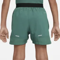 Nike Multi Tech EasyOn Big детские (для мальчиков) Dri-FIT тренировочные шорты цвет зеленый