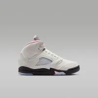 Nike Jordan 5 Retro Little дитячі Кросівки колір білий