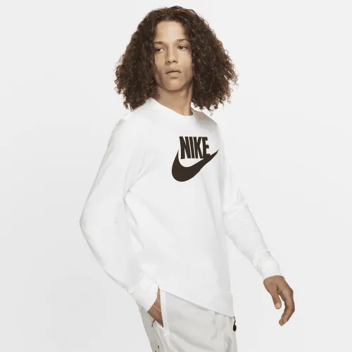 Nike Sportswear мужские Long-Sleeve футболка цвет белый