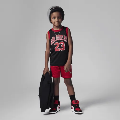 Nike Jordan Little Kids' Muscle Tank Set Black
