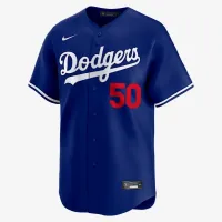 Mookie Betts Los Angeles Dodgers чоловічі Nike Dri-FIT ADV MLB Limited Jersey блакитний