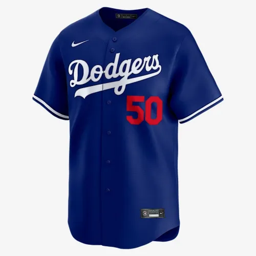 Mookie Betts Los Angeles Dodgers чоловічі Nike Dri-FIT ADV MLB Limited Jersey блакитний