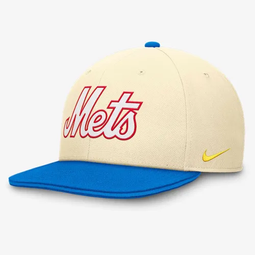 New York Mets Photo Pro чоловічі Nike Dri-FIT MLB Adjustable Hat колір білий