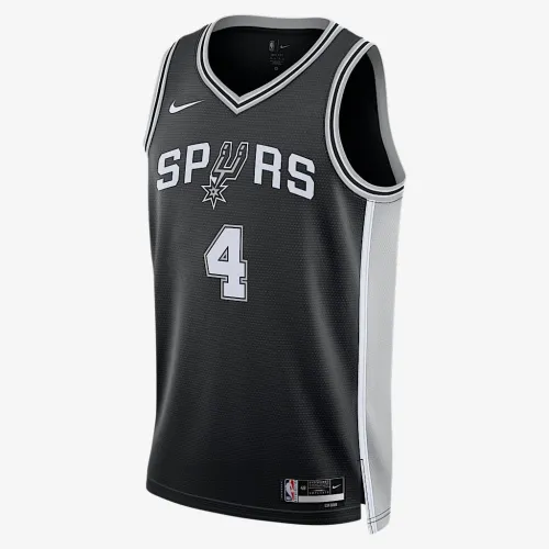 San Antonio Spurs Icon Edition 2022/23 мужские Nike Dri-FIT NBA Swingman Jersey цвет черный