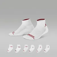 Nike Jordan Legend детские Ankle носки Box набор (6-пары) цвет белый