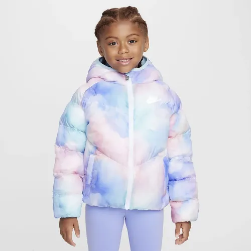 Nike Little дитячі Cinched Puffer Куртка різнокольорові