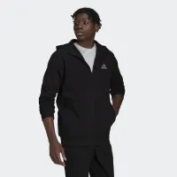 Кофта/футболка adidas Essentials 4 Gameday Full-Zip Толстовка з капюшоном HE1811 - Чорна