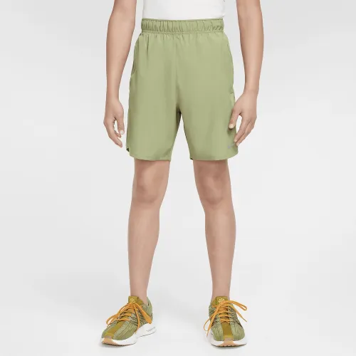 Nike Dri-FIT Challenger Big дитячі (для хлопчиків) тренувальні шорти колір зелений