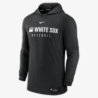 Chicago колір білий Sox Authentic Collection чоловічі Nike Dri-FIT MLB Pullover Толстовка з капюшоном колір чорний