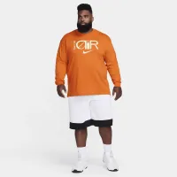 Nike Max90 мужские Long-Sleeve баскетбольные футболка Orange