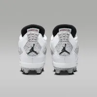 Nike Jordan 4 Retro MCS бейсбольні бутси колір білий