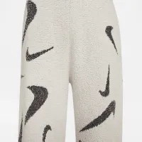 Nike Sportswear Phoenix Cozy Букле женская С высокой Талией Wide-Leg Knit Pants цвет коричневый