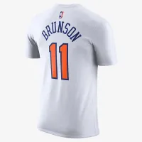 Jalen Brunson New York Knicks Essential City Edition чоловічі Nike NBA футболка колір білий