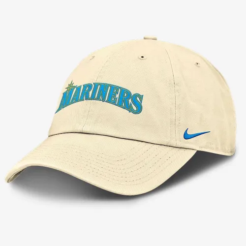 Seattle Mariners Club чоловічі Nike MLB Adjustable Hat колір білий