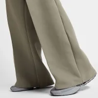 Nike Tech мужские Wide-Leg Fleece Pants цвет зеленый