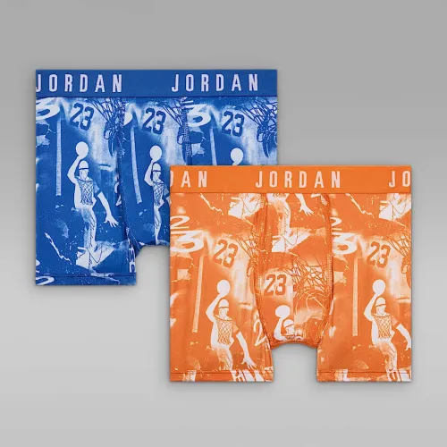 Nike Jordan Dri-FIT 23 Collage трусы (2 пары) синий