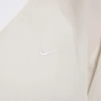 Nike Sportswear Essential женская Loose UV Woven Long-Sleeve V-Neck Top цвет коричневый