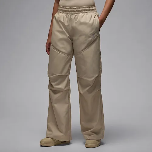 Nike Jordan Brooklyn жіноча Pants колір коричневий