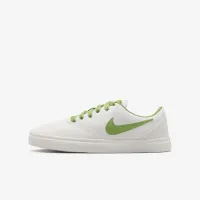 Nike SB Check Canvas Big детские Skate Кроссовки цвет серый