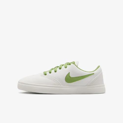 Nike SB Check Canvas Big детские Skate Кроссовки цвет серый