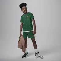 Nike Jordan Fuel Up, Cool Down Big детские Printed Terry футболка цвет зеленый