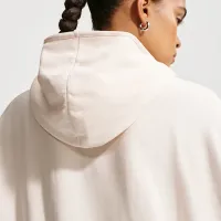 Nike Sportswear жіноча оверсайз French Terry Graphic Pullover Толстовка з капюшоном колір білий