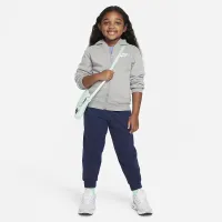 Nike Sportswear Club Fleece Full-Zip Little Kids Толстовка с капюшоном цвет серый