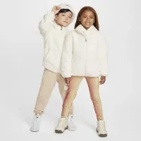 Nike Little дитячі Faux Fur Куртка колір білий