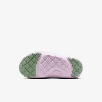 Nike Aqua Swoosh Little дитячі босоніжки колір фіолетовий
