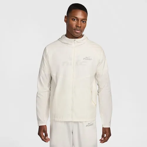 Nike Miler Flash мужские Water-Repellent Running Куртка цвет белый