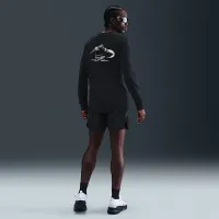 Nike Trail мужские Dri-FIT Long-Sleeve Running футболка цвет черный