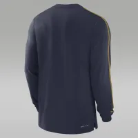 Michigan Wolverines Sideline Player мужские Nike Dri-FIT College футболка синий
