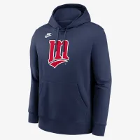 Minnesota Twins Cooperstown Logo Club чоловічі Nike MLB Pullover Толстовка з капюшоном блакитний