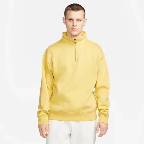 Nike Solo Swoosh мужские 1/4-Zip Top Yellow