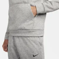Nike Therma чоловічі Therma-FIT Hooded Fitness Pullover колір сірий