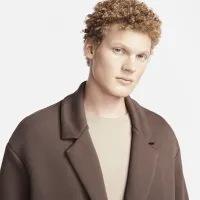 Nike Sportswear Tech Fleece Reimagined мужские Loose Fit Trench Coat цвет коричневый