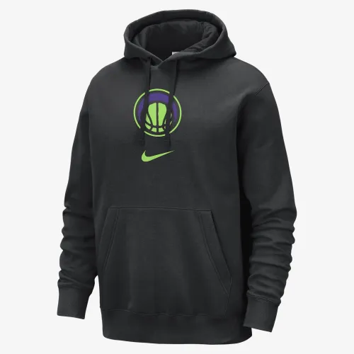 New Orleans Pelicans Club Fleece City Edition чоловічі Nike NBA Pullover Толстовка з капюшоном колір чорний