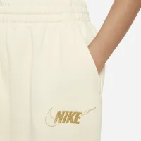 Nike Sportswear Club Fleece Big детские (Girls') Loose Pants цвет белый