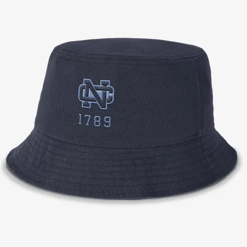 North Carolina Tar Heels Legacy Apex мужские Nike College Bucket Hat синий