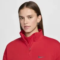 USA Village жіноча Nike баскетбольні 1/2-Zip Fleece світшот колір червоний