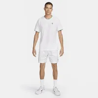 NikeCourt Heritage чоловічі Short-Sleeve Tennis Top колір білий