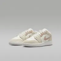 Nike Air Jordan 1 Low SE Big детские Кроссовки цвет коричневый