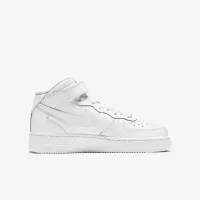 Nike Air Force 1 Mid LE Big детские Кроссовки цвет белый
