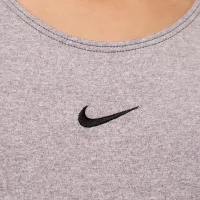 Nike Gymnastics Strappy Performance Leotard колір сірий