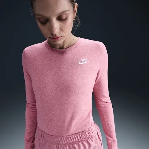 Nike Sportswear Club жіноча Long-Sleeve футболка Pink