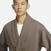 Nike Yoga чоловічі Fleece Top колір коричневий