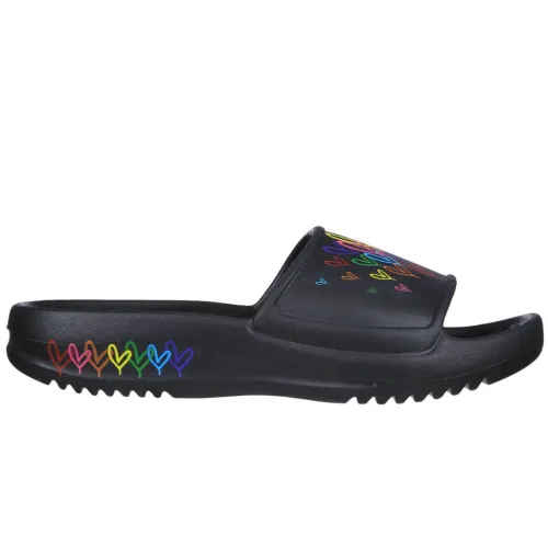 Шлёпанцы Женские Skechers Foamies In Love with Love (111321-BKMT)