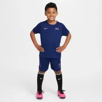 Nike Dri-FIT Kylian Mbappé Little дитячі ACD25 Short Sleeve Top and шорти комплект блакитний