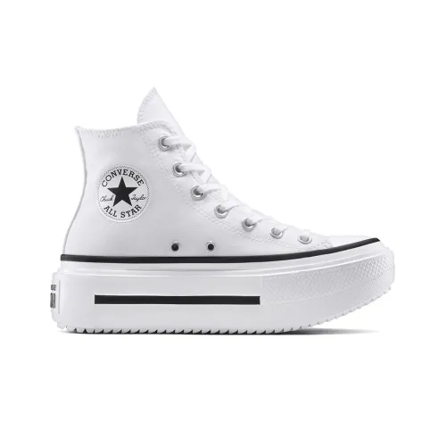 Кроссовки Женские Converse Chuck Taylor All Star Lift Double Stack A12976C - Белые